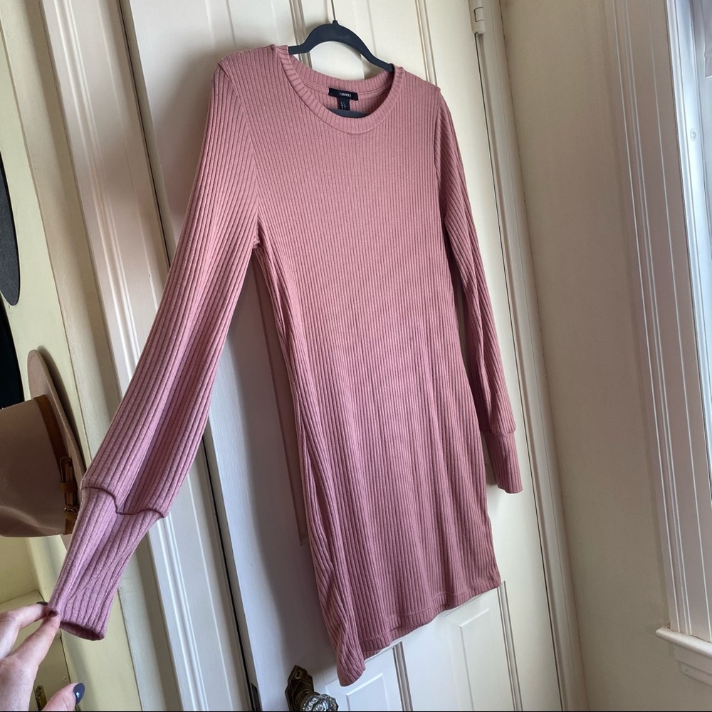 Sweater Dress, Blush